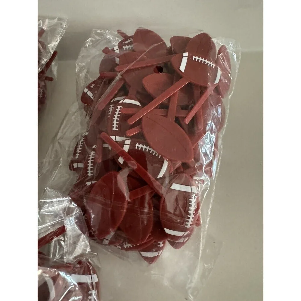 Football Molded Party Picks Football Cocktail Picks 300 PCS pack